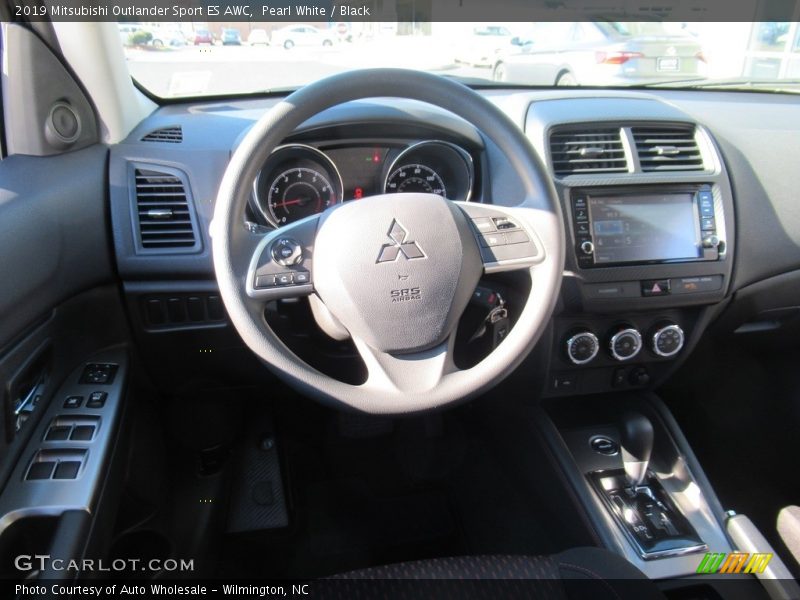 Pearl White / Black 2019 Mitsubishi Outlander Sport ES AWC