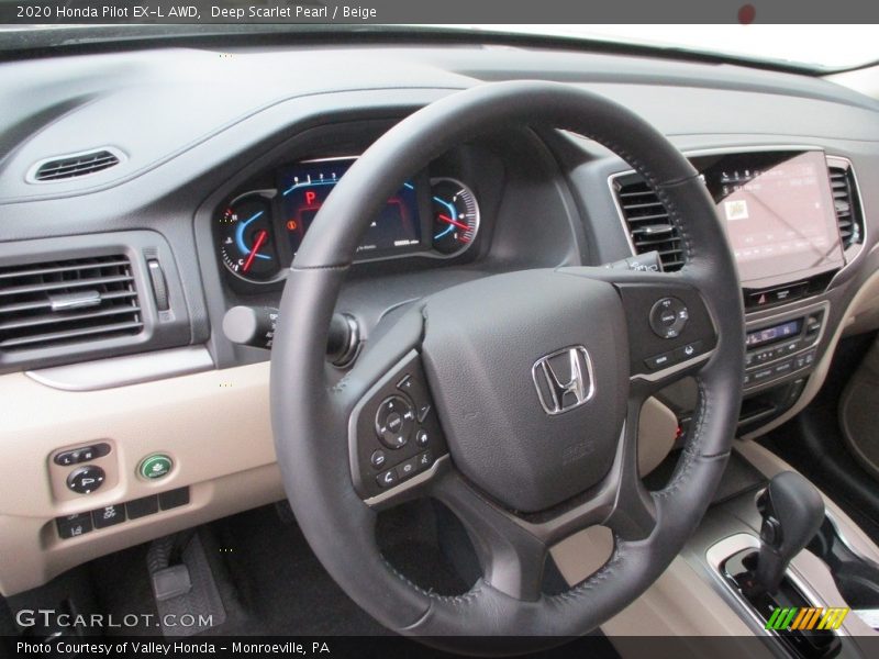  2020 Pilot EX-L AWD Steering Wheel