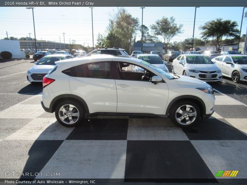 White Orchid Pearl / Gray 2016 Honda HR-V EX