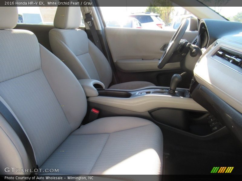 White Orchid Pearl / Gray 2016 Honda HR-V EX