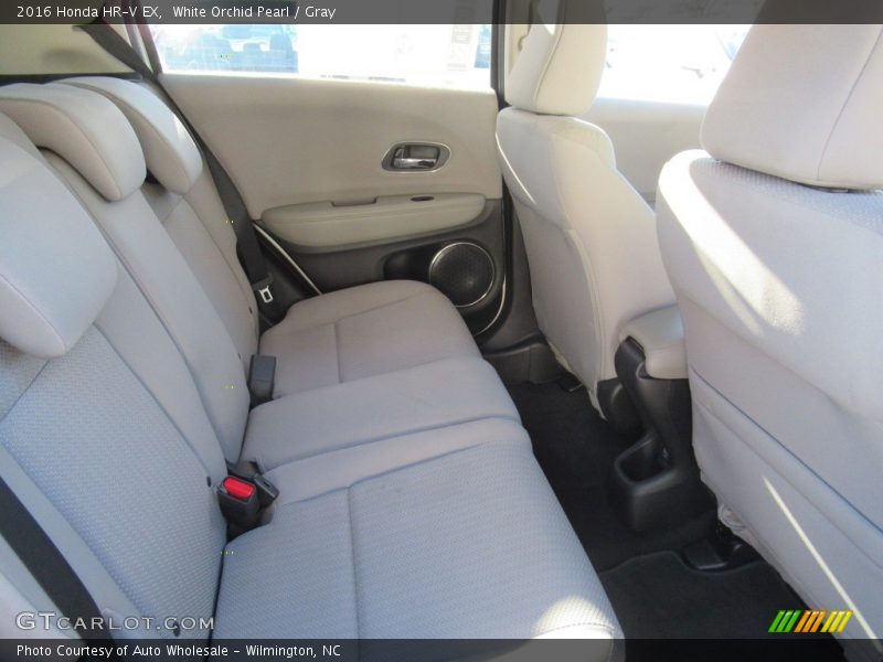 White Orchid Pearl / Gray 2016 Honda HR-V EX