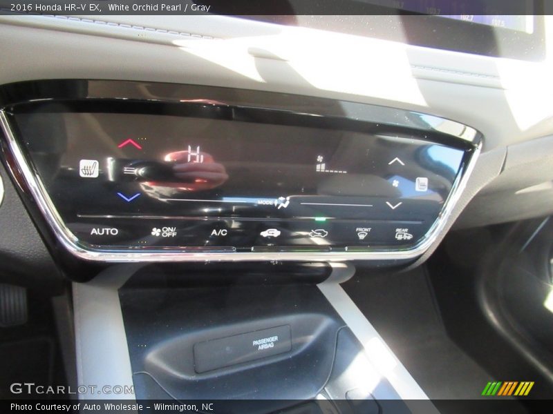 White Orchid Pearl / Gray 2016 Honda HR-V EX
