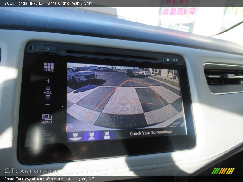 White Orchid Pearl / Gray 2016 Honda HR-V EX