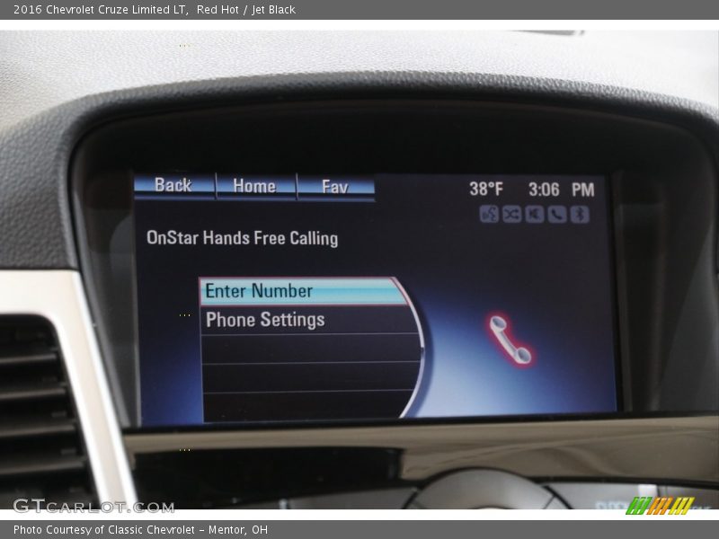 Red Hot / Jet Black 2016 Chevrolet Cruze Limited LT