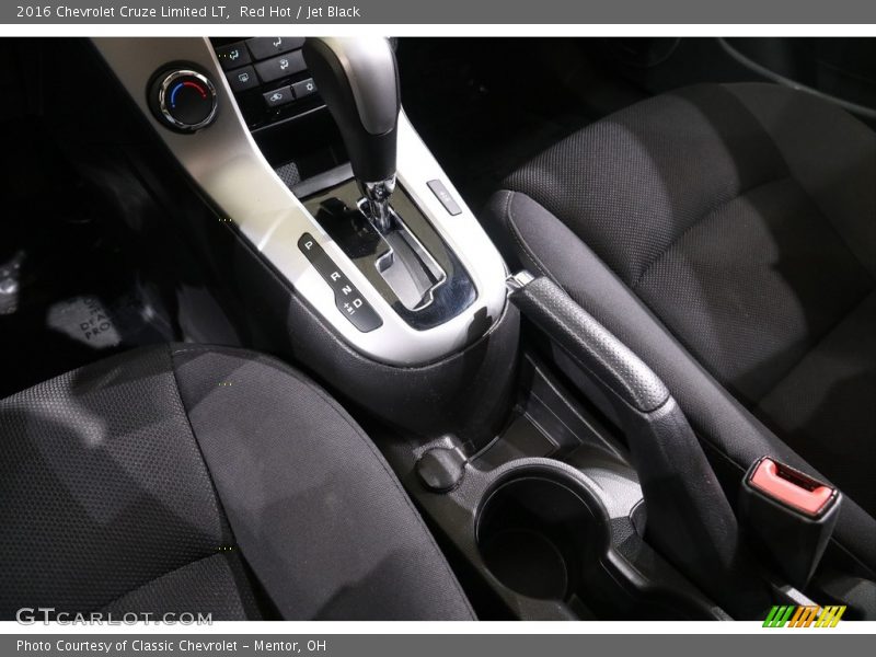Red Hot / Jet Black 2016 Chevrolet Cruze Limited LT