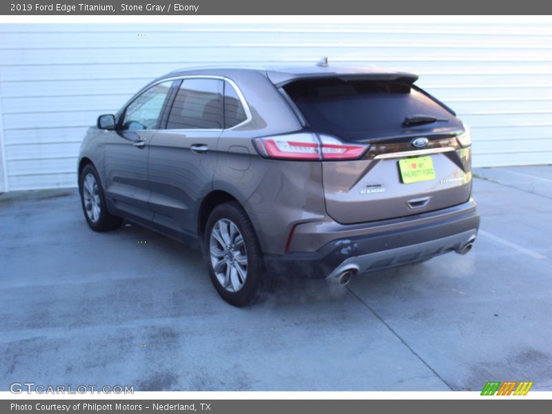 Stone Gray / Ebony 2019 Ford Edge Titanium