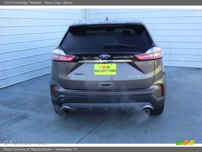 Stone Gray / Ebony 2019 Ford Edge Titanium