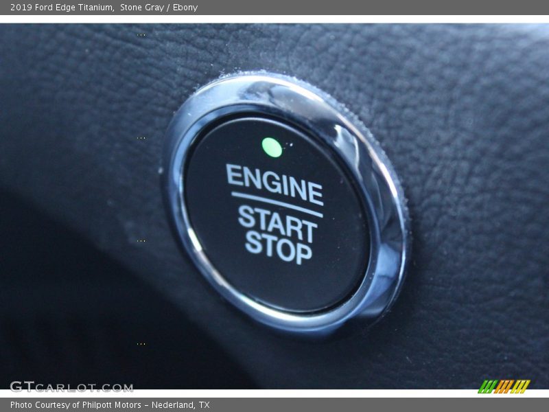 Stone Gray / Ebony 2019 Ford Edge Titanium