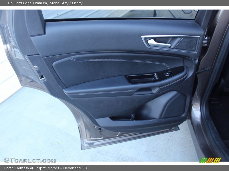 Stone Gray / Ebony 2019 Ford Edge Titanium
