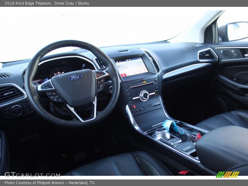 Front Seat of 2019 Edge Titanium