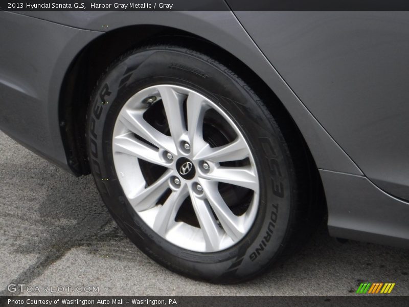Harbor Gray Metallic / Gray 2013 Hyundai Sonata GLS