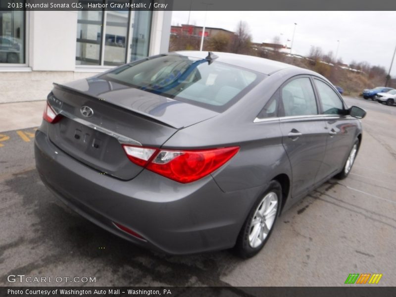 Harbor Gray Metallic / Gray 2013 Hyundai Sonata GLS