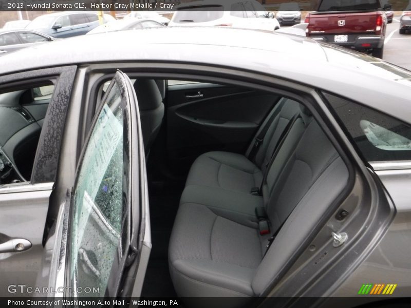 Harbor Gray Metallic / Gray 2013 Hyundai Sonata GLS