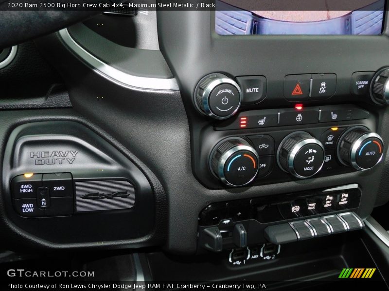 Maximum Steel Metallic / Black 2020 Ram 2500 Big Horn Crew Cab 4x4