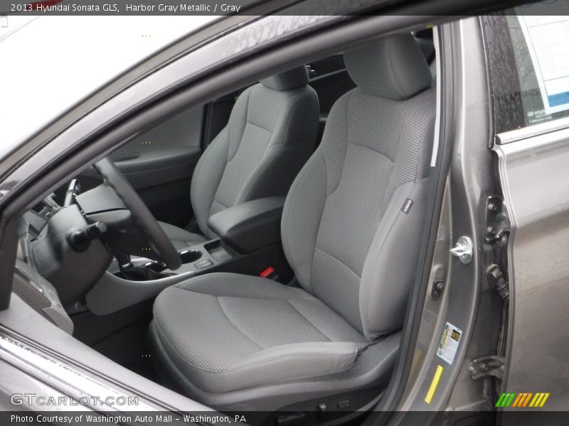 Harbor Gray Metallic / Gray 2013 Hyundai Sonata GLS