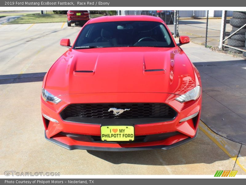 Race Red / Ebony 2019 Ford Mustang EcoBoost Fastback