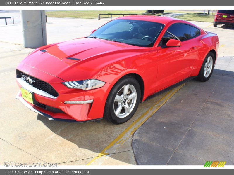 Race Red / Ebony 2019 Ford Mustang EcoBoost Fastback