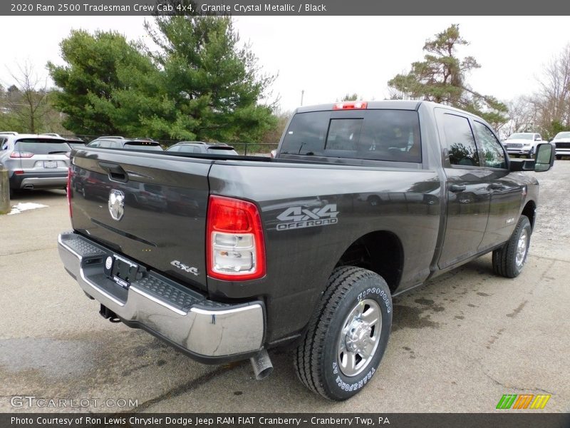 Granite Crystal Metallic / Black 2020 Ram 2500 Tradesman Crew Cab 4x4