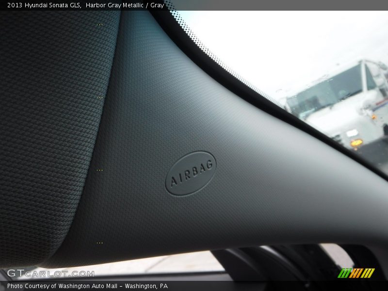 Harbor Gray Metallic / Gray 2013 Hyundai Sonata GLS