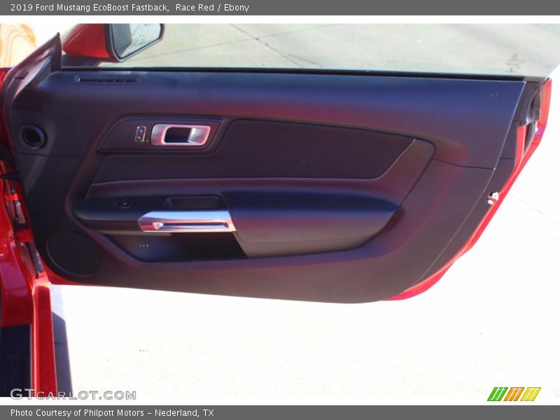 Race Red / Ebony 2019 Ford Mustang EcoBoost Fastback