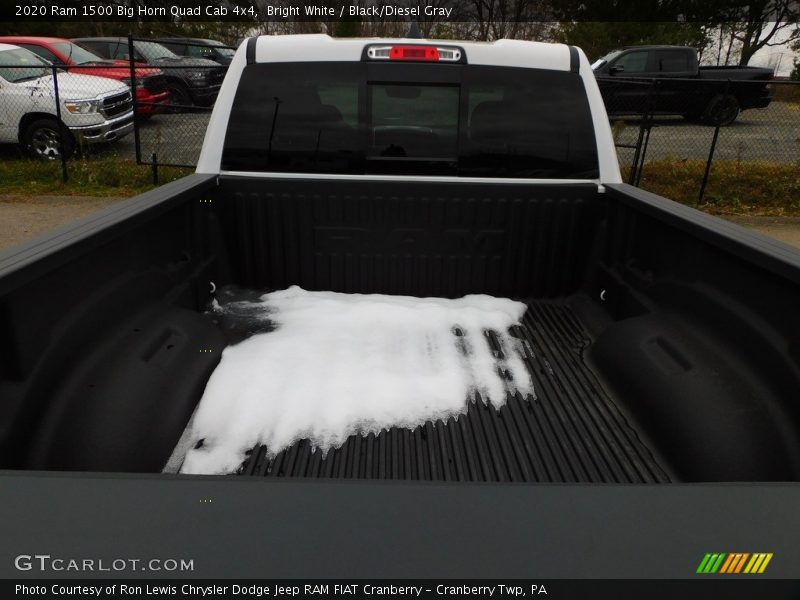 Bright White / Black/Diesel Gray 2020 Ram 1500 Big Horn Quad Cab 4x4