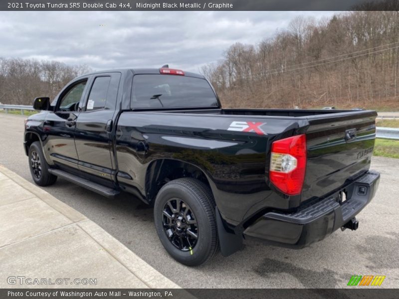 Midnight Black Metallic / Graphite 2021 Toyota Tundra SR5 Double Cab 4x4