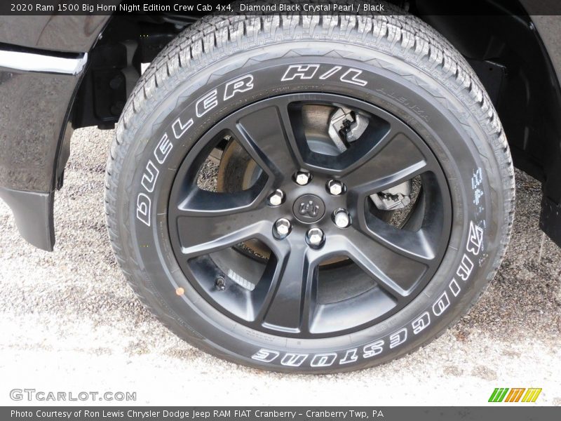  2020 1500 Big Horn Night Edition Crew Cab 4x4 Wheel
