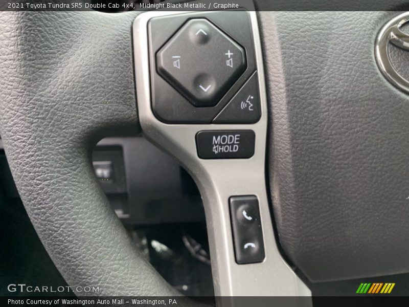 Midnight Black Metallic / Graphite 2021 Toyota Tundra SR5 Double Cab 4x4