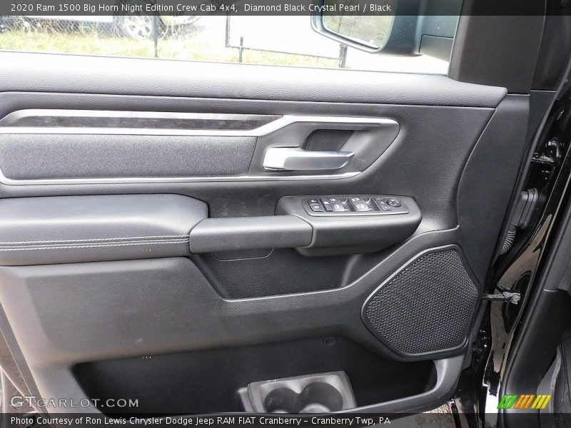 Diamond Black Crystal Pearl / Black 2020 Ram 1500 Big Horn Night Edition Crew Cab 4x4