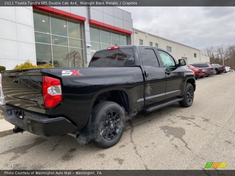 Midnight Black Metallic / Graphite 2021 Toyota Tundra SR5 Double Cab 4x4