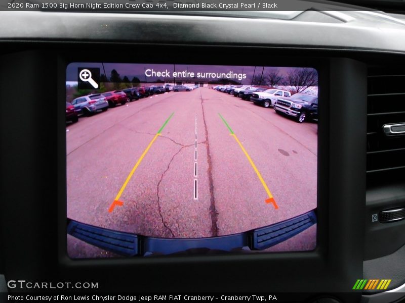 Diamond Black Crystal Pearl / Black 2020 Ram 1500 Big Horn Night Edition Crew Cab 4x4