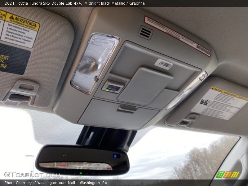 Midnight Black Metallic / Graphite 2021 Toyota Tundra SR5 Double Cab 4x4