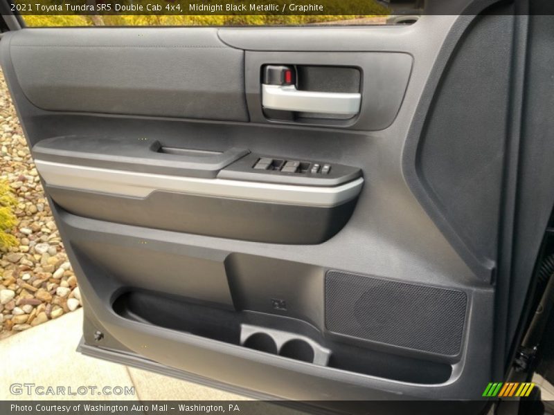 Midnight Black Metallic / Graphite 2021 Toyota Tundra SR5 Double Cab 4x4