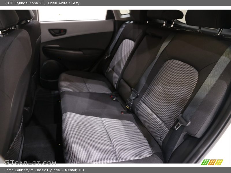 Rear Seat of 2018 Kona SEL