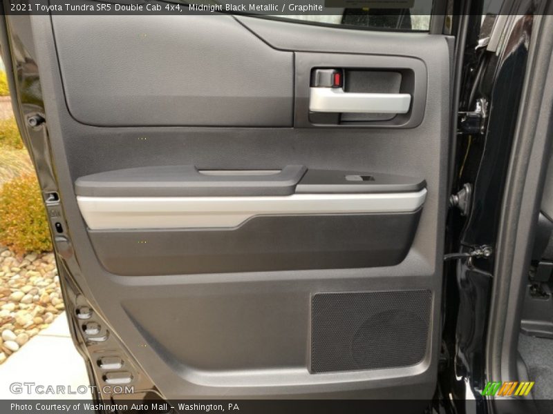 Midnight Black Metallic / Graphite 2021 Toyota Tundra SR5 Double Cab 4x4
