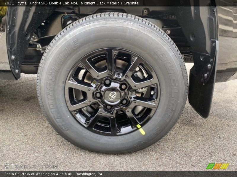 Midnight Black Metallic / Graphite 2021 Toyota Tundra SR5 Double Cab 4x4