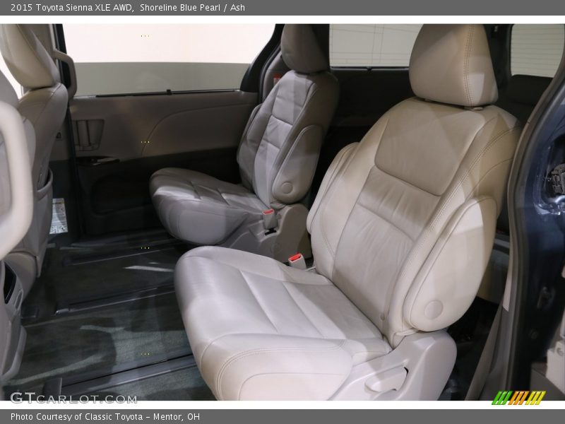 Shoreline Blue Pearl / Ash 2015 Toyota Sienna XLE AWD