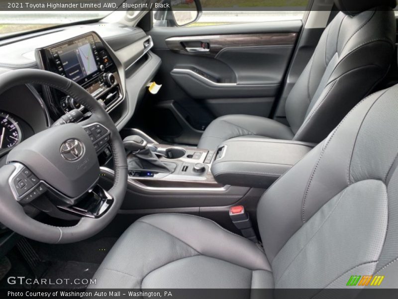 Blueprint / Black 2021 Toyota Highlander Limited AWD