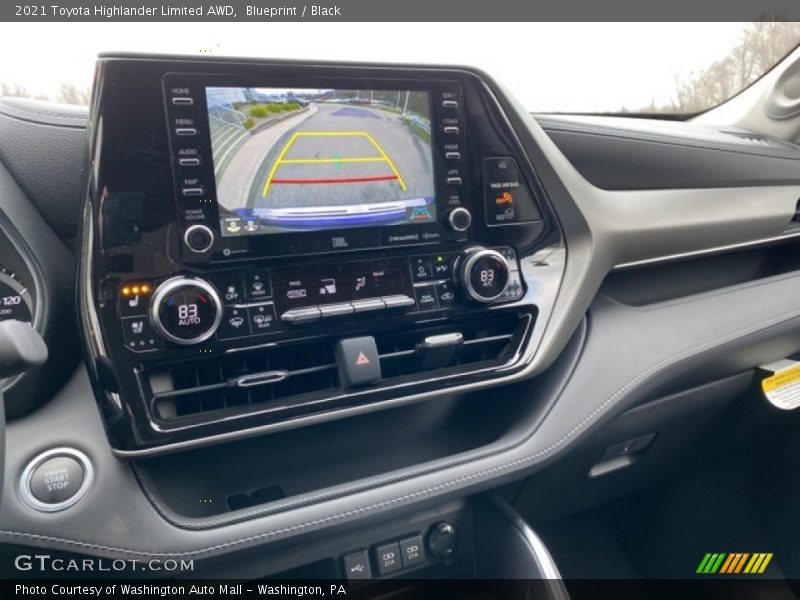 Blueprint / Black 2021 Toyota Highlander Limited AWD