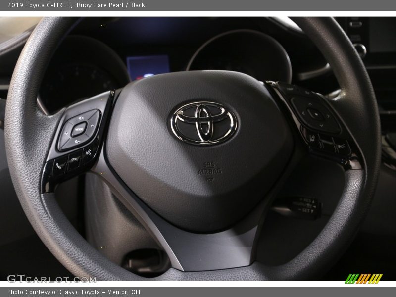 Ruby Flare Pearl / Black 2019 Toyota C-HR LE