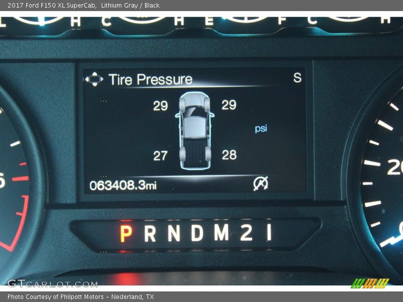 Lithium Gray / Black 2017 Ford F150 XL SuperCab