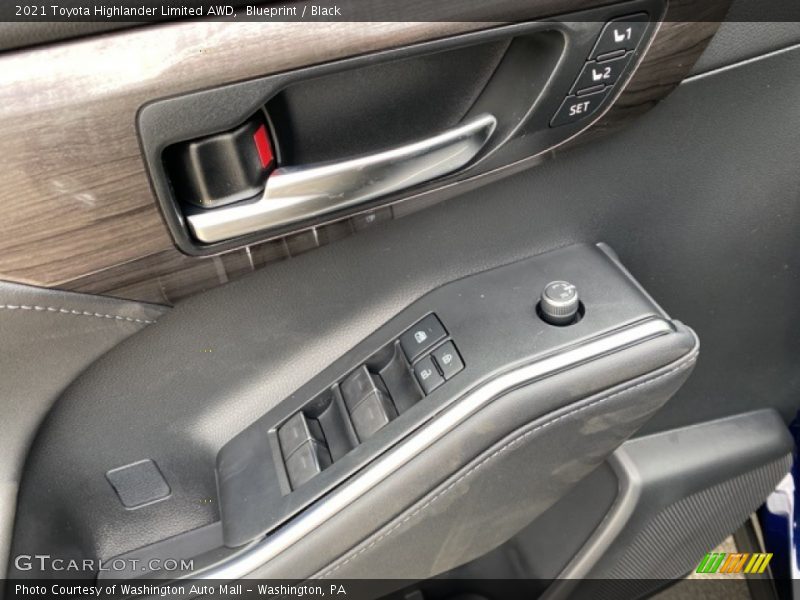 Blueprint / Black 2021 Toyota Highlander Limited AWD