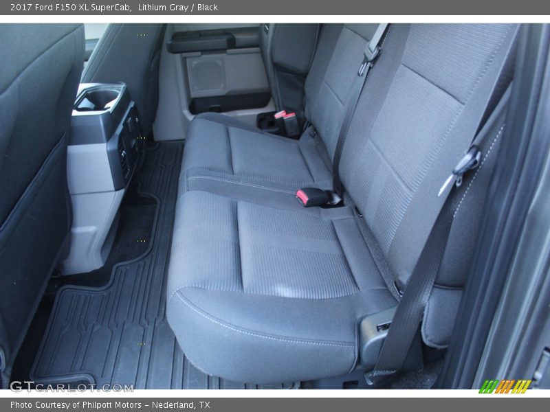 Lithium Gray / Black 2017 Ford F150 XL SuperCab