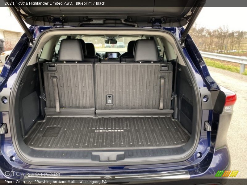 Blueprint / Black 2021 Toyota Highlander Limited AWD