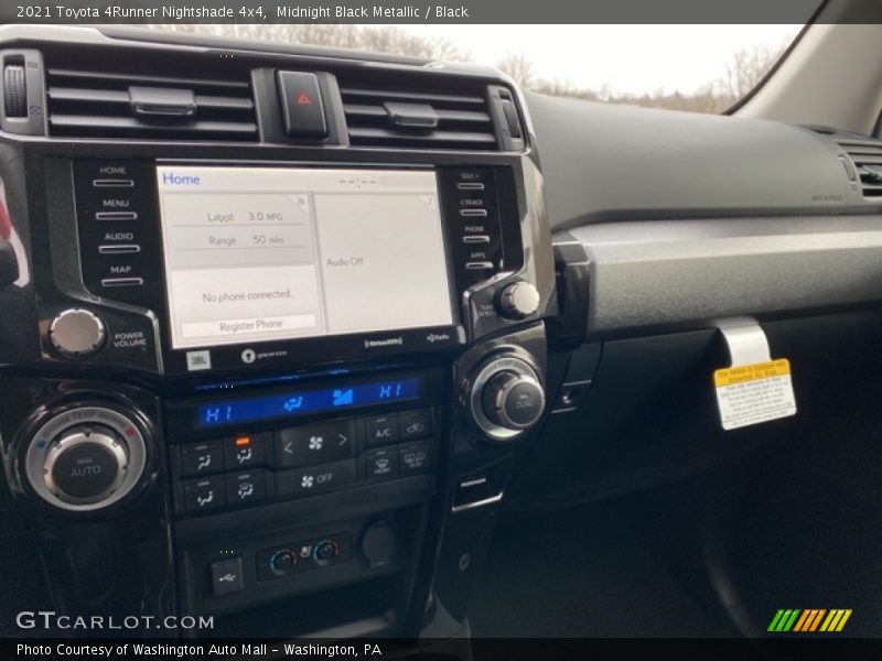 Midnight Black Metallic / Black 2021 Toyota 4Runner Nightshade 4x4