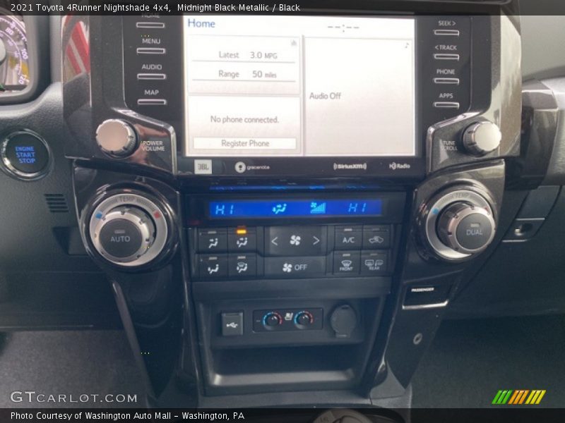 Midnight Black Metallic / Black 2021 Toyota 4Runner Nightshade 4x4