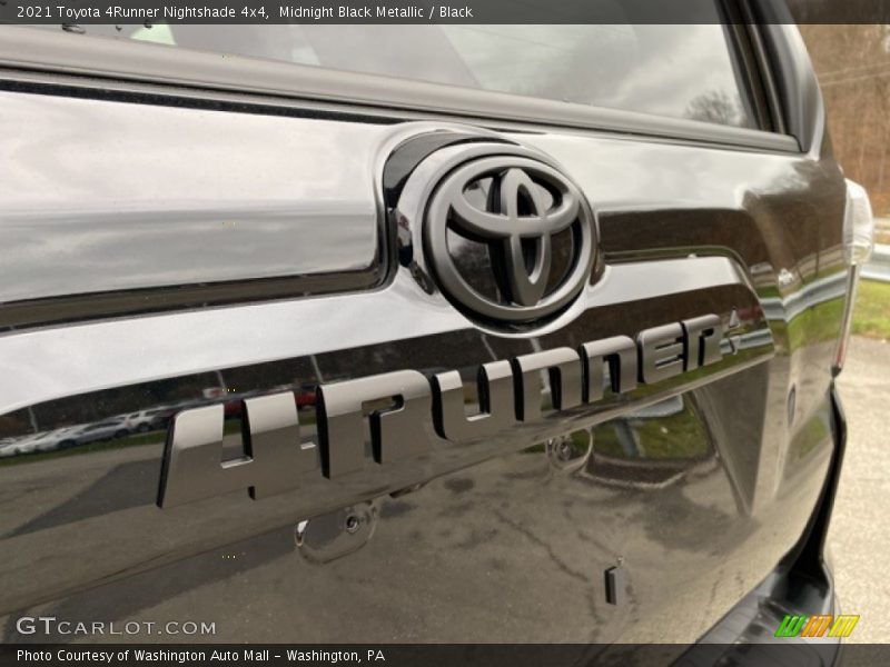 Midnight Black Metallic / Black 2021 Toyota 4Runner Nightshade 4x4