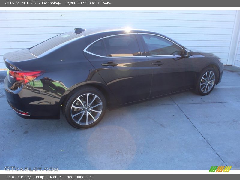 Crystal Black Pearl / Ebony 2016 Acura TLX 3.5 Technology