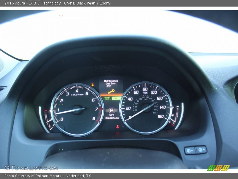 2016 TLX 3.5 Technology 3.5 Technology Gauges