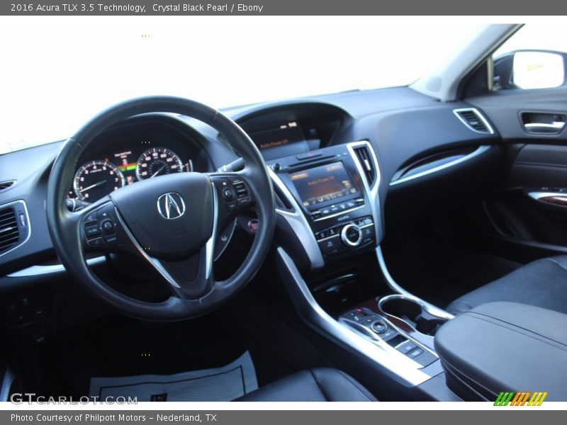 Crystal Black Pearl / Ebony 2016 Acura TLX 3.5 Technology